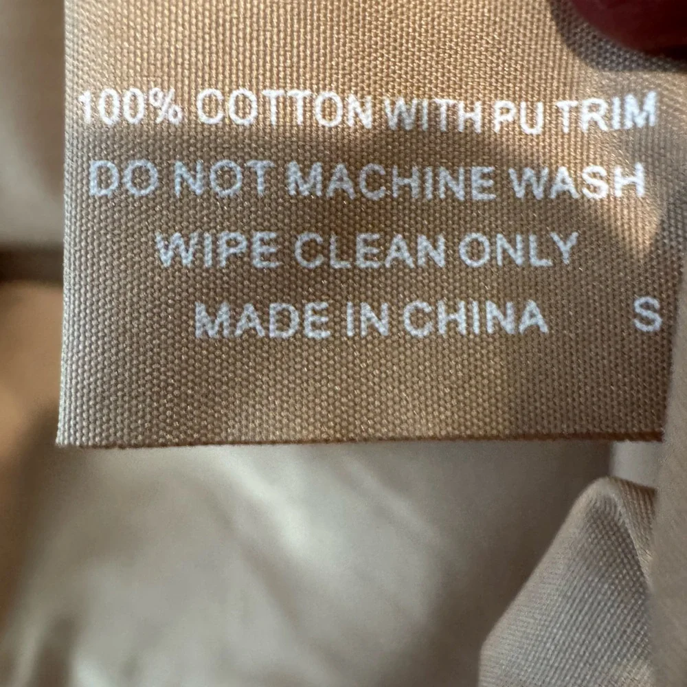 Michael Kors Large Silver Metallic Cotton Tote - Picture 7 of 8